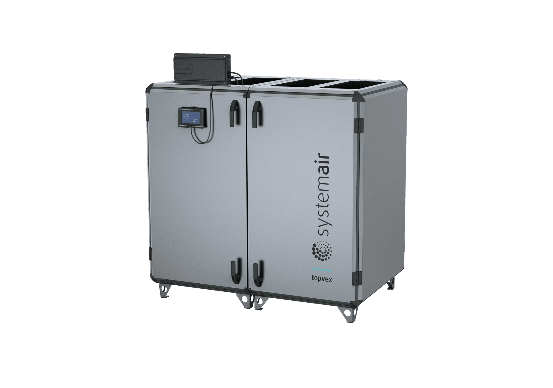 Topvex TR Next Generation, Unités de traitement d'air connectées avec échangeurs rotatifs d'énergie, très efficaces, faciles à installer et d'un silence inoubliable — avec plus de contrôle à portée de main.