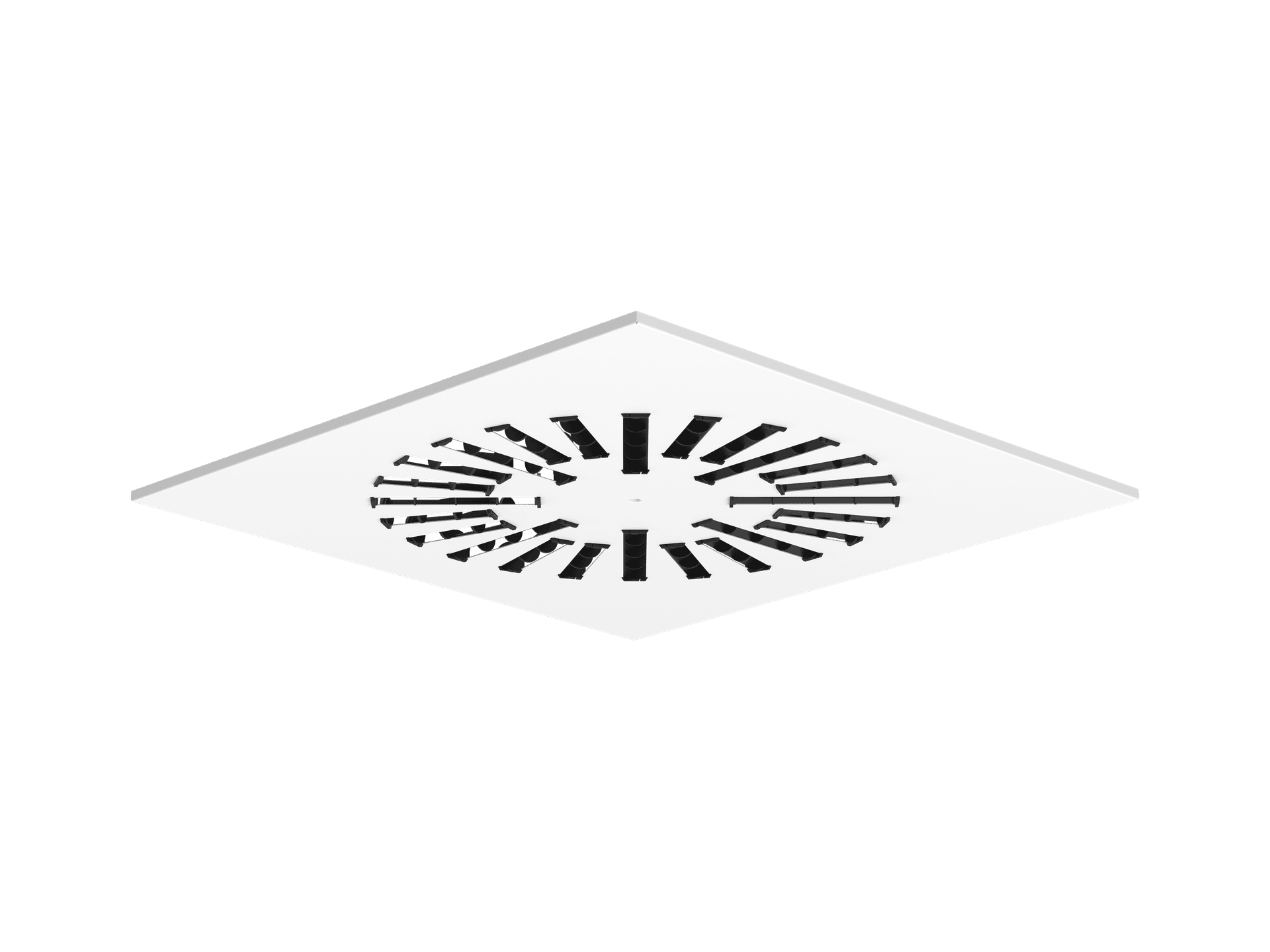 VVKR-B-S, Diffuseur tourbillonnaire pour installation au plafond
